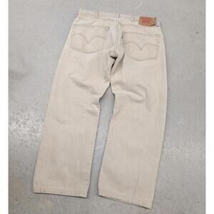 Vintage 90s Levis 501 XX Beige Made in Canada Jeans